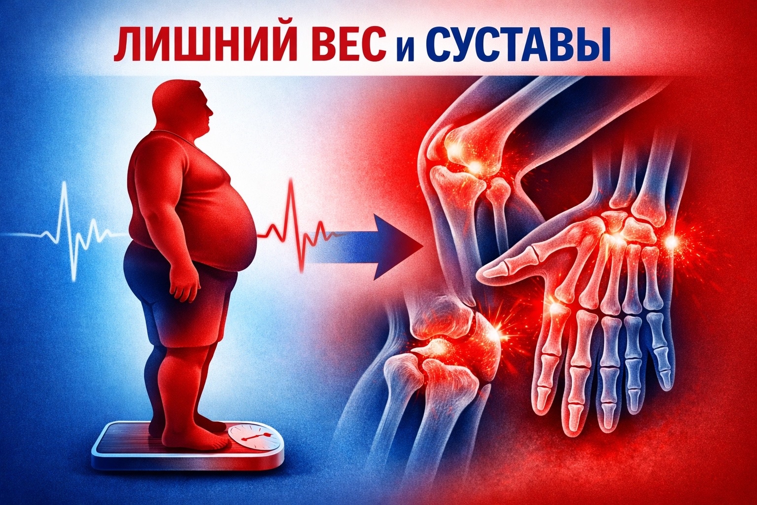 Лишний вес и суставы vesisustavi